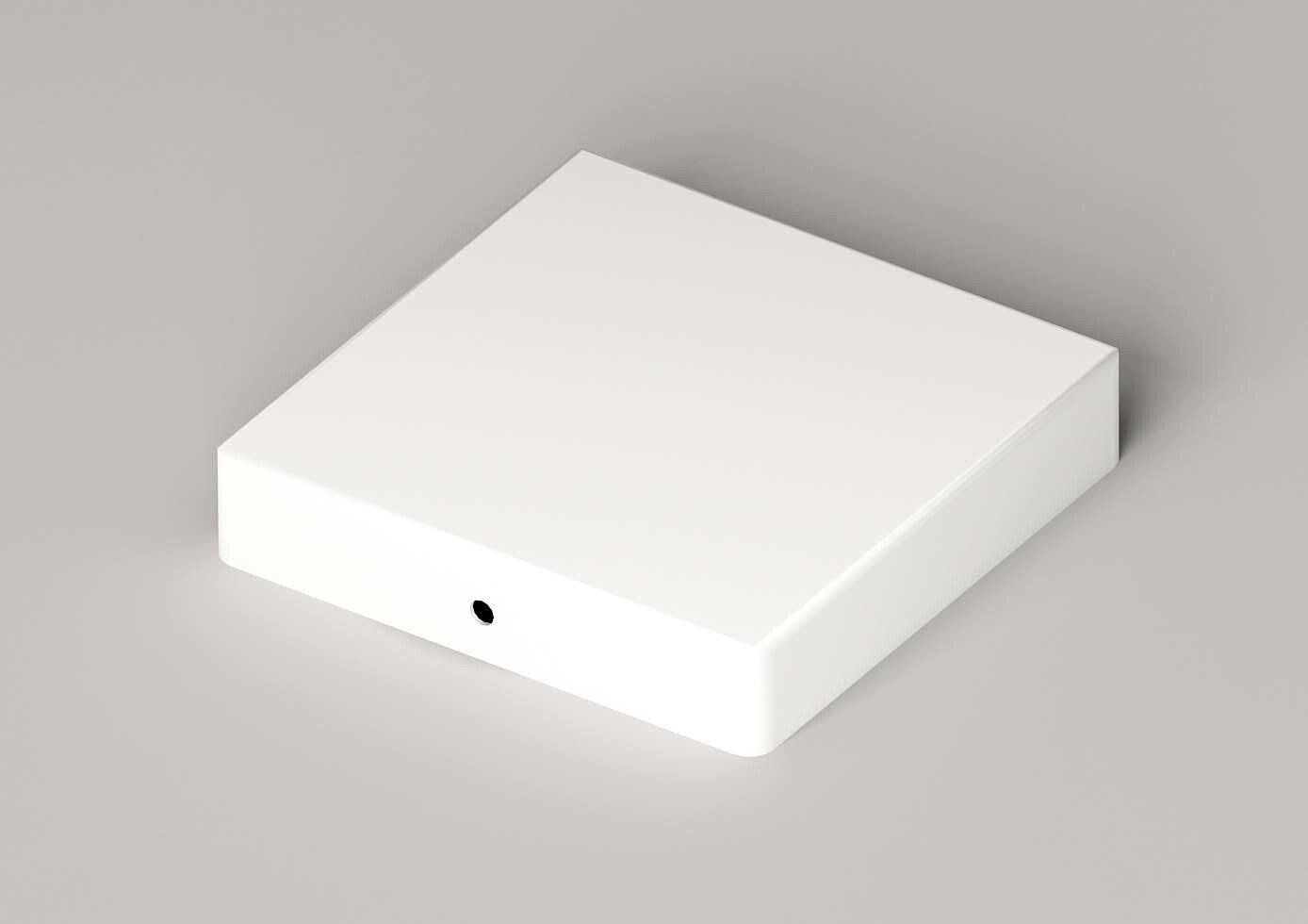 PLATT STOLPLOCK VIT 71X71 MM - Jabo