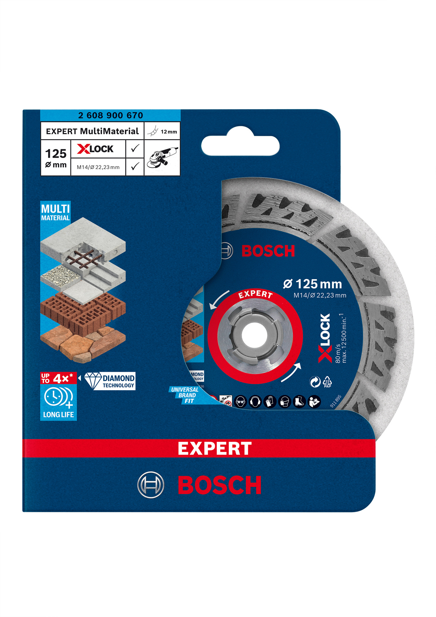 DIAMANTSKIVA XL MULTI 125MM - Bosch