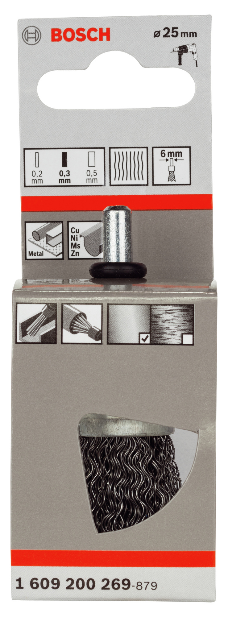 PENSELBORSTE 25MM  - Bosch