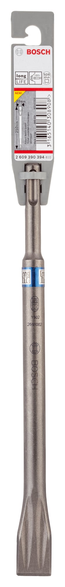 FLATMEJSEL 250X20MM SDS-PLUS  - Bosch