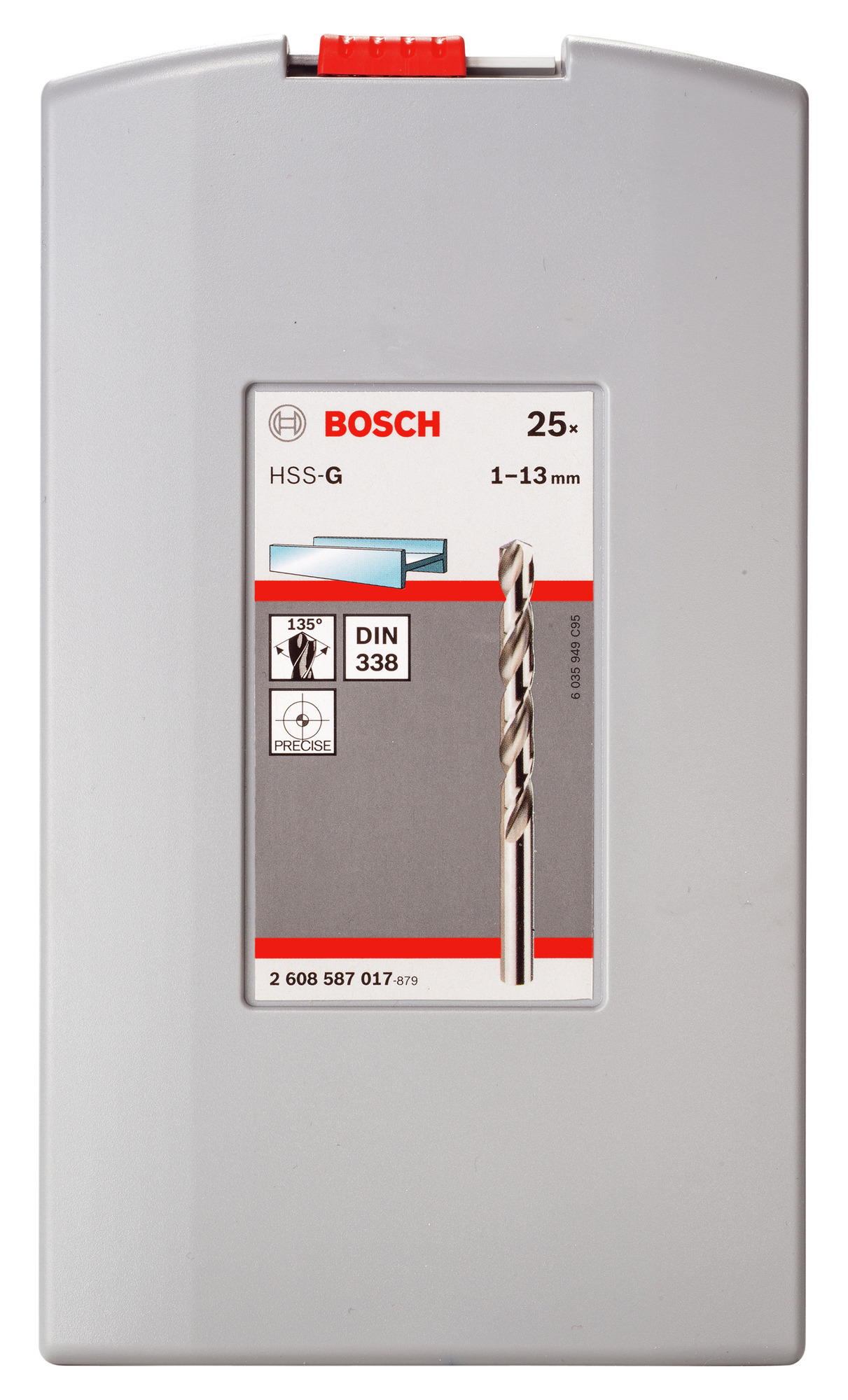 METALLBORRSET HSS-G 25ST - Bosch