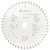 Cirkelsågklinga med tandad kant. Text: "Bosch Best for Wood", "Made in Italy" och andra specifikationer.