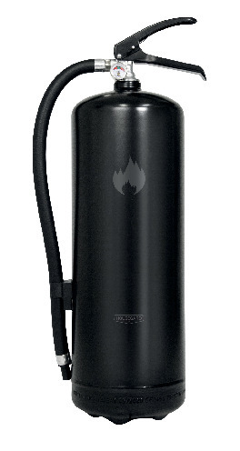 BRANDSLÄCKARE PULVER 6KG 55A SVART - Housegard