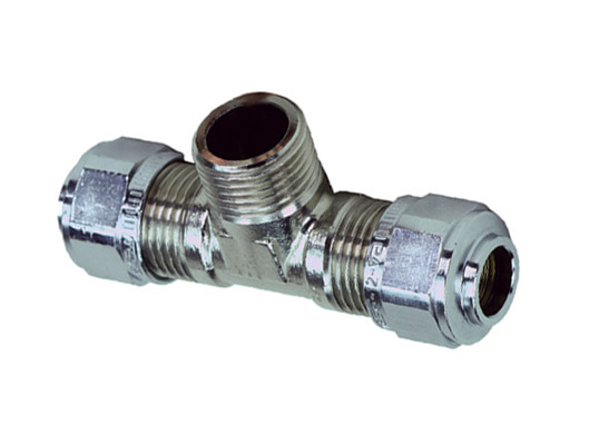 KLÄMRINGSKOPPLING ROT T-RÖR X UTVÄNDIG GÄNGA - Gelia