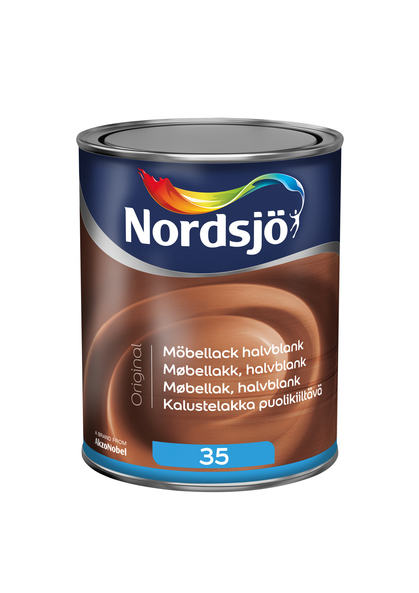 MÖBELLACK ORIGINAL HALVBLANK NORDSJÖ INOMHUS - Nordsjö