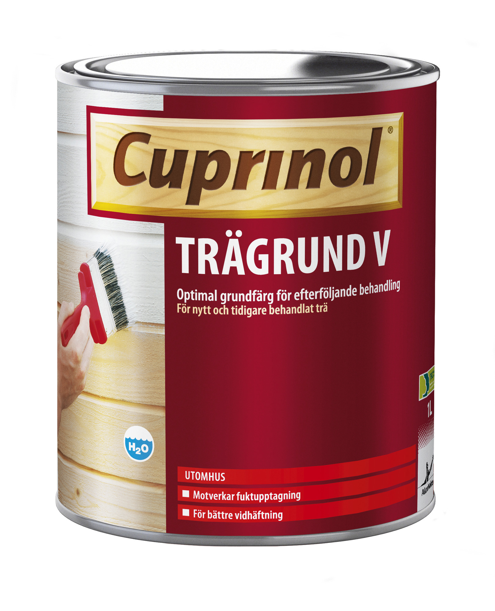 GRUNDFÄRG TRÄGRUND V VIT CUPRINOL UTOMHUS 1L - Cuprinol