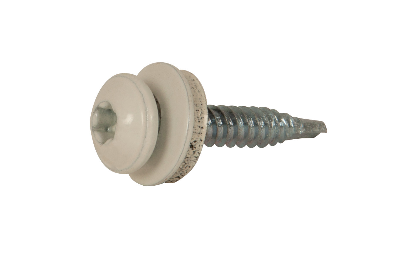 MONTAGESKRUV M RFR BRICKA VIT RAL9010 TX20 4,2X25 100ST - ESSVE