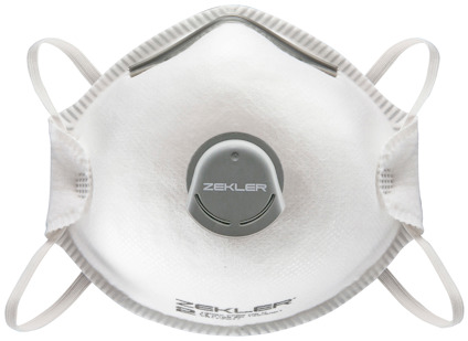 HALVMASK FILTRERANDE 1302V ZEKLER FFP2 3-PACK