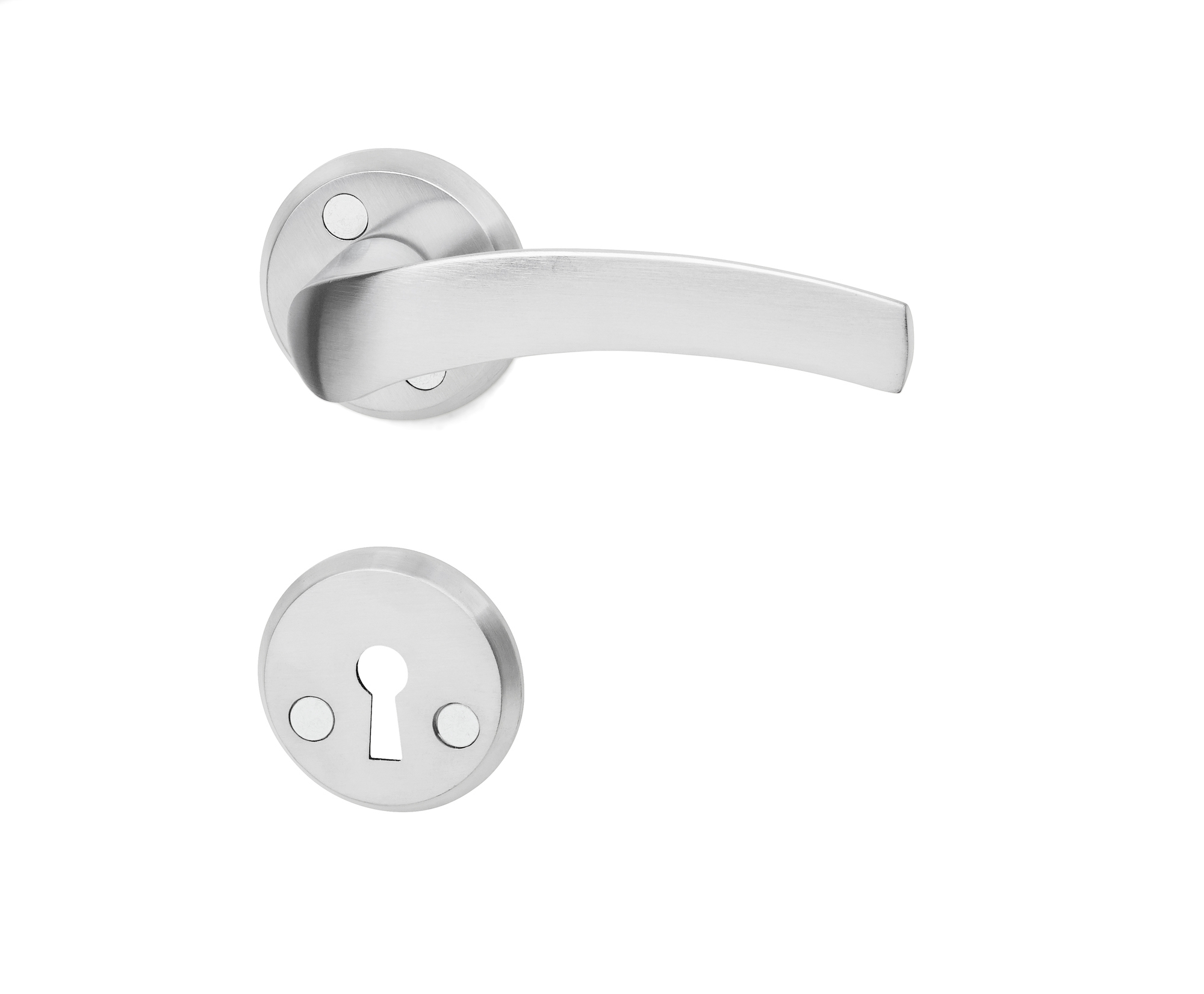 DÖRRHANDTAG MARBELLA B KROM MED NYCKELSKYLT PP - Habo