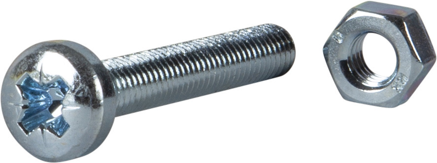 MASKINSKRUV RUNDAT HUVUD FZB M6X40 8ST - ESSVE