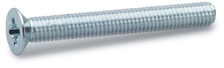 MASKINSKRUV MFX ELFÖRZINKAD MED MUTTER - FAST