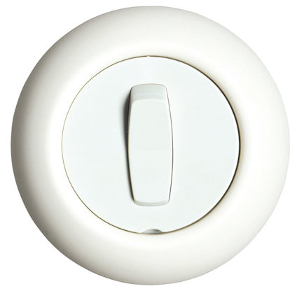 STRÖMBRYTARE DUBBEL TRAPP INF RENOVA SVART BLISTER