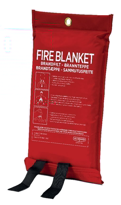 BRANDFILT RÖD 120X180 HOUSEGARD - Housegard