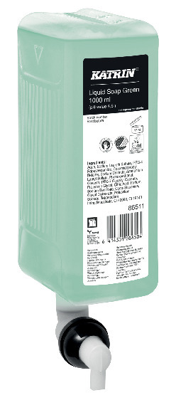 HANDTVÅL FLYTANDE KATRIN GREEN 1L - Thomee