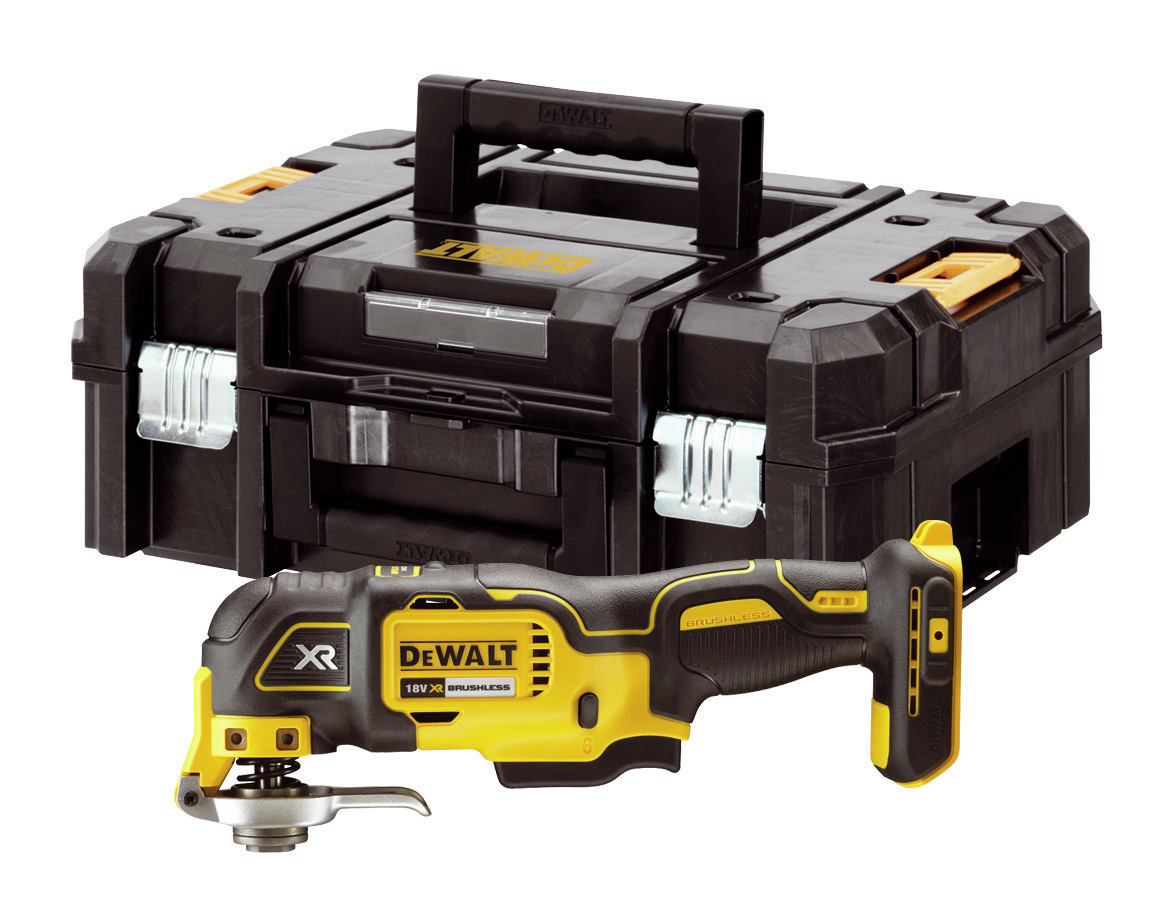 MULTITOOL DCS355NT 18V OSCILL BORSTFRI EJ BATT TS - DeWalt