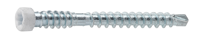 LIST/FODERSKRUV GRABBER 4,2X48VITLACKAD BITS T15 BORRSPETS - GRABBER