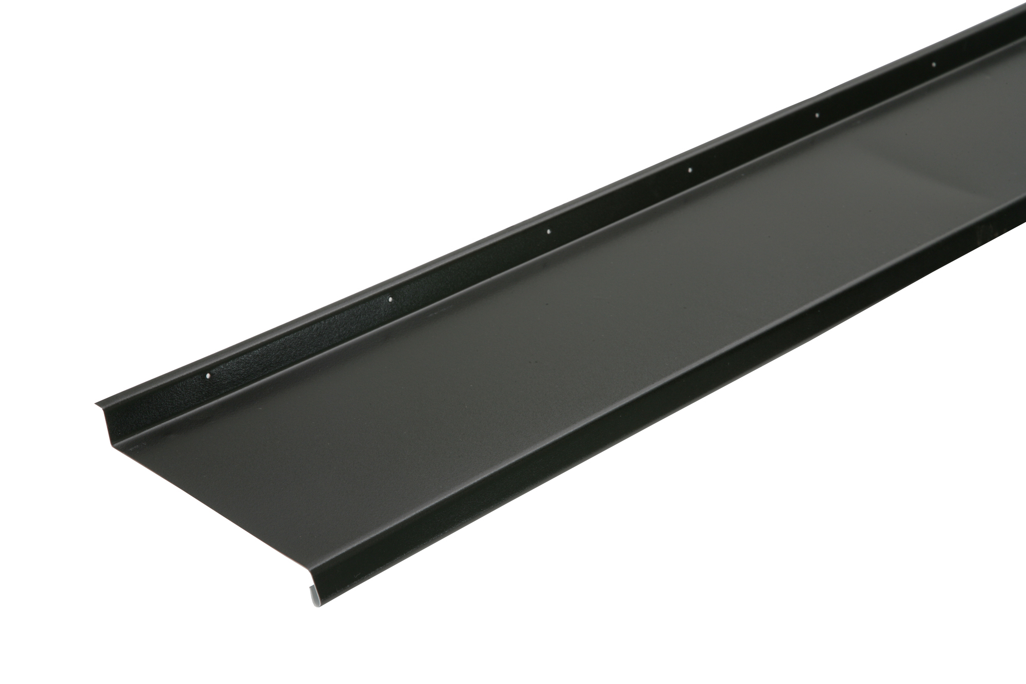 UNDERBLECK B=80MM SVART HCG L=2000MM - Plannja