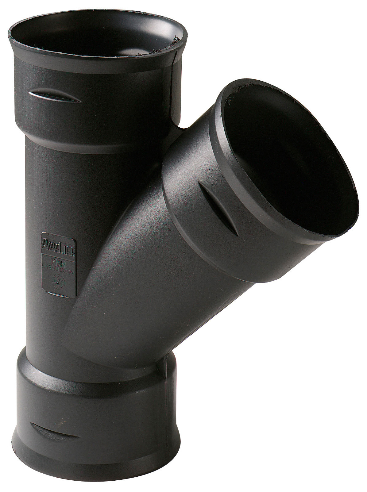 GRENRÖR FÖR BYGGDRÄNERING 110X45GR 2415033 - PIPELIFE