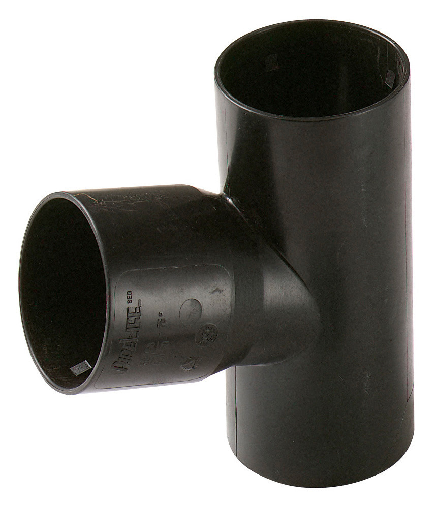 GRENRÖR 75° FÖR PVC-DRÄNERINGSRÖR - PIPELIFE