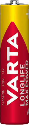 BATTERI VARTALONGLIFE MAX POWER ALKALISKT LR03 AAA 1,5V