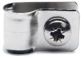 KLAMMER MED PLÅTSKRUV 25 ST BÅREBO - Bårebo