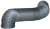KÖKS-/VENTILATIONSSLANG 130X1500 MM GRÅ