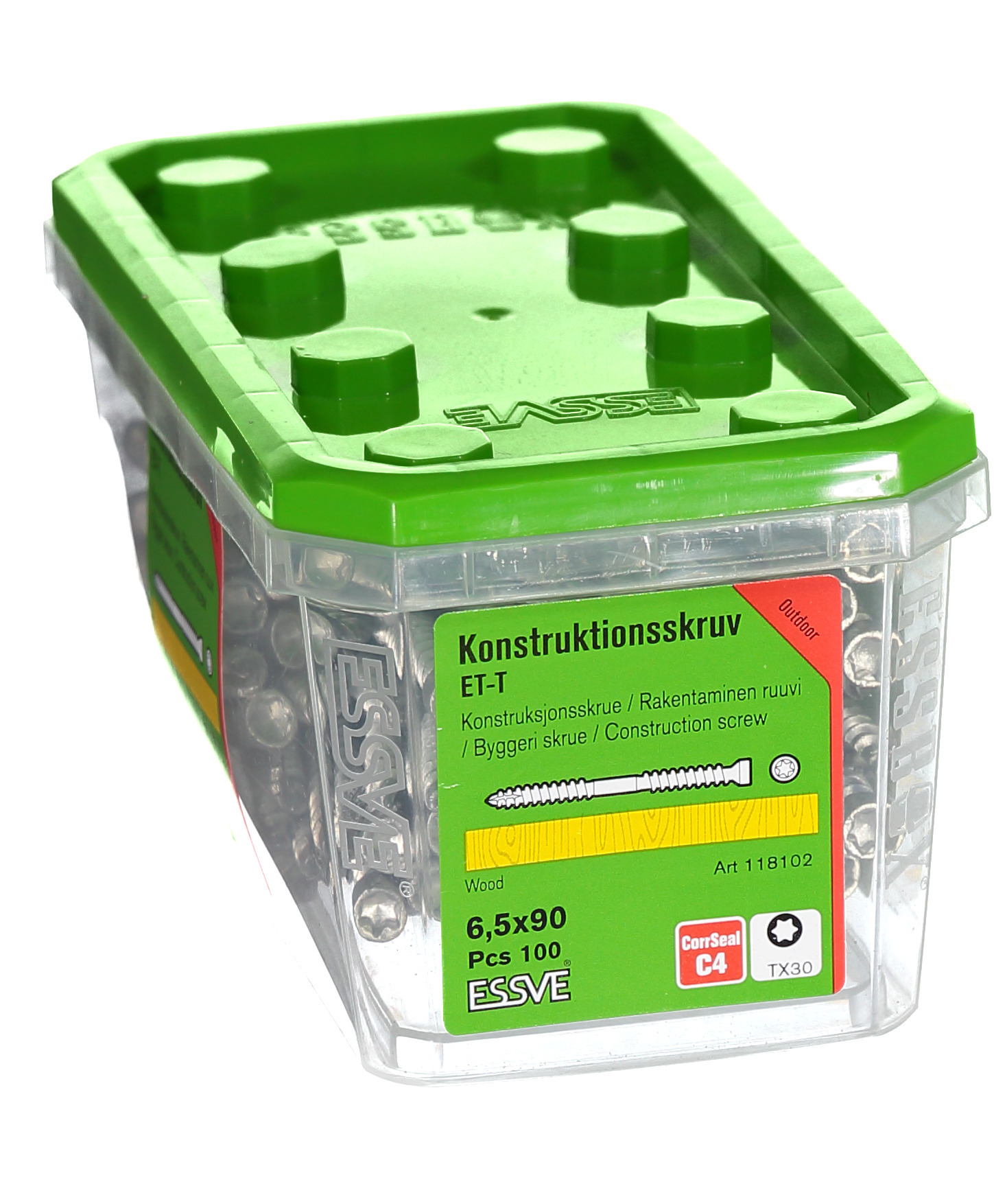 KONSTRUKTIONSSKRUV ET-T CUTTER - ESSVE