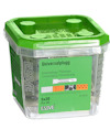 Grön plastförpackning med texten "Universaldplugg 5x30, Pcs 100, ESSVE".