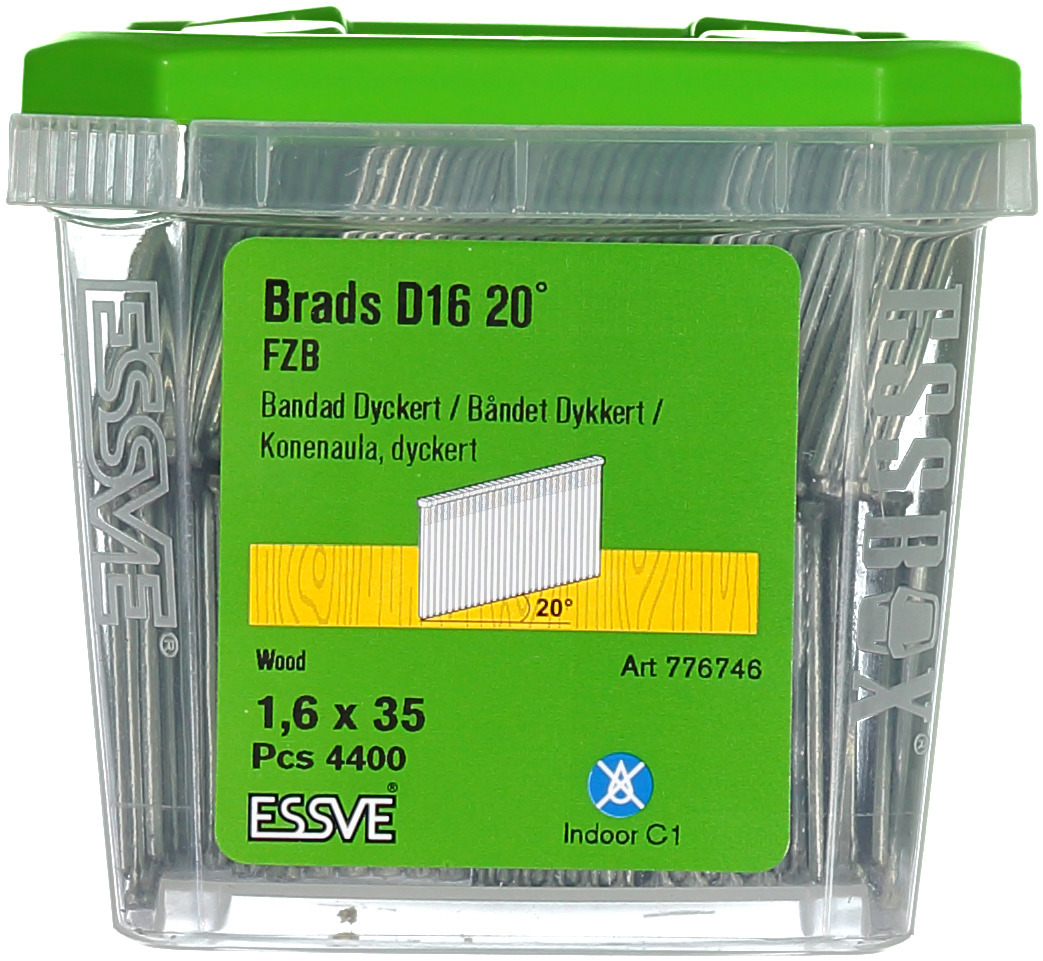 DYCKERT D16 SNEDSTÄLLD 20GRADER FZB 1,6X35 4400ST - ESSVE