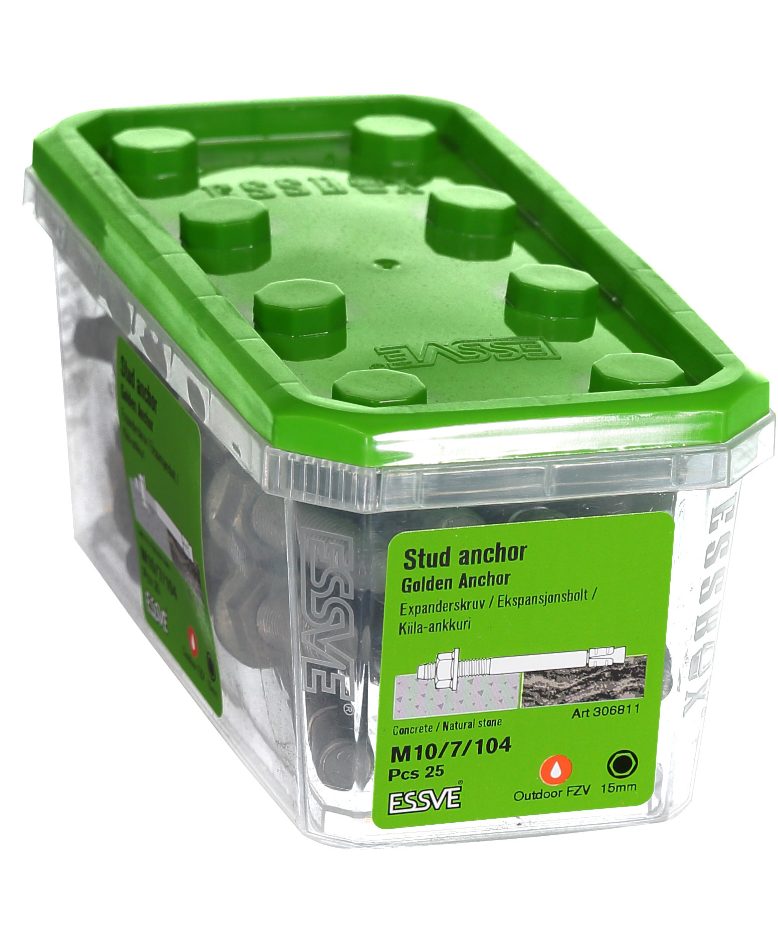 EXPANDER GOLDEN ANCHOR VARMFÖRZINKAD - ESSVE