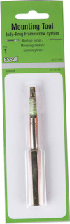 Monteringsverktyg för Indu-Prog Framescrew System i förpackning, varumärke ESSVE.