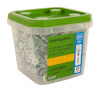 Essve inredningsskruv, 4.2x28 White, 250 st i plastburk med grön lock.