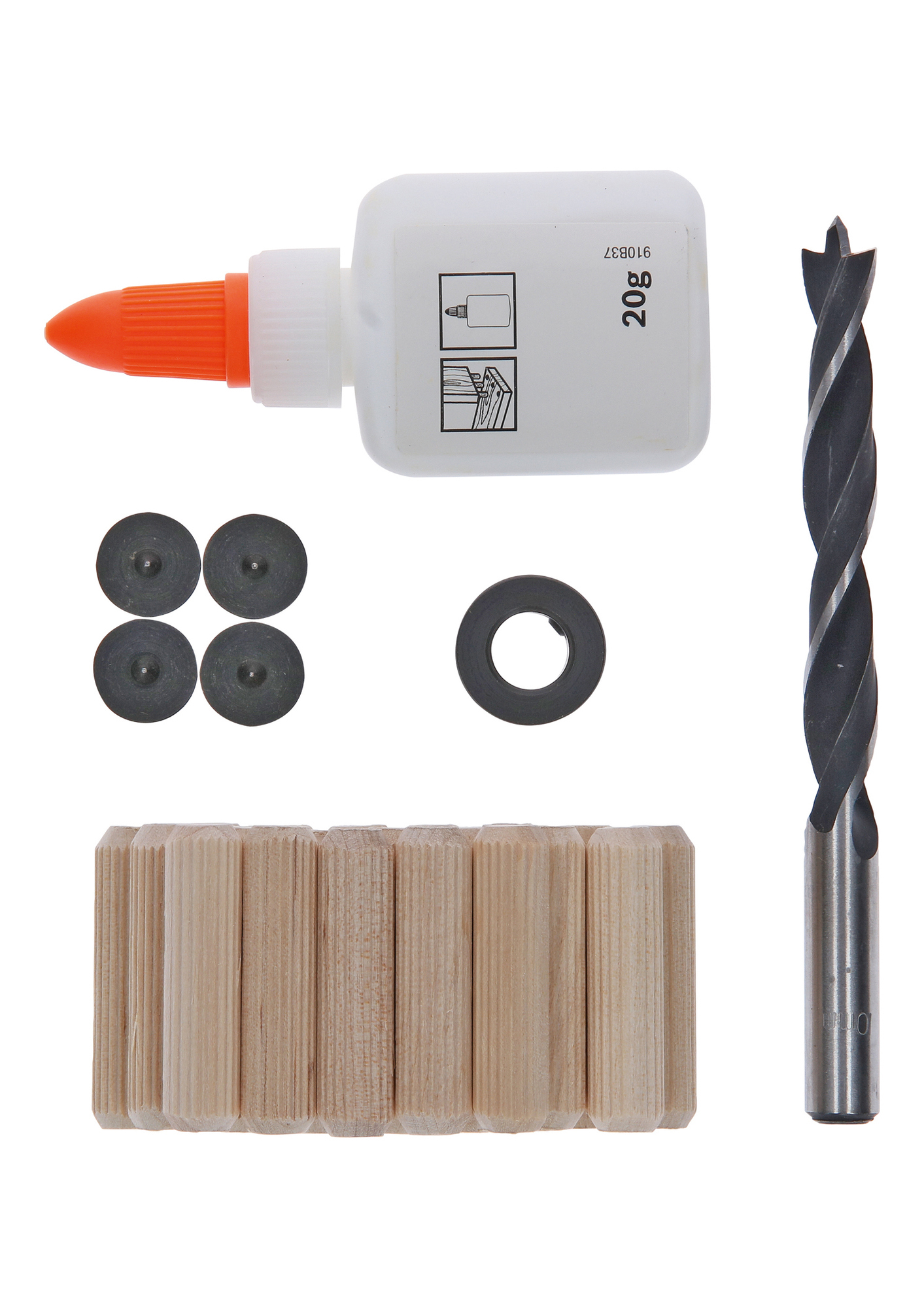 TRÄPLUGGSET 10MM 27 DELAR - Bosch