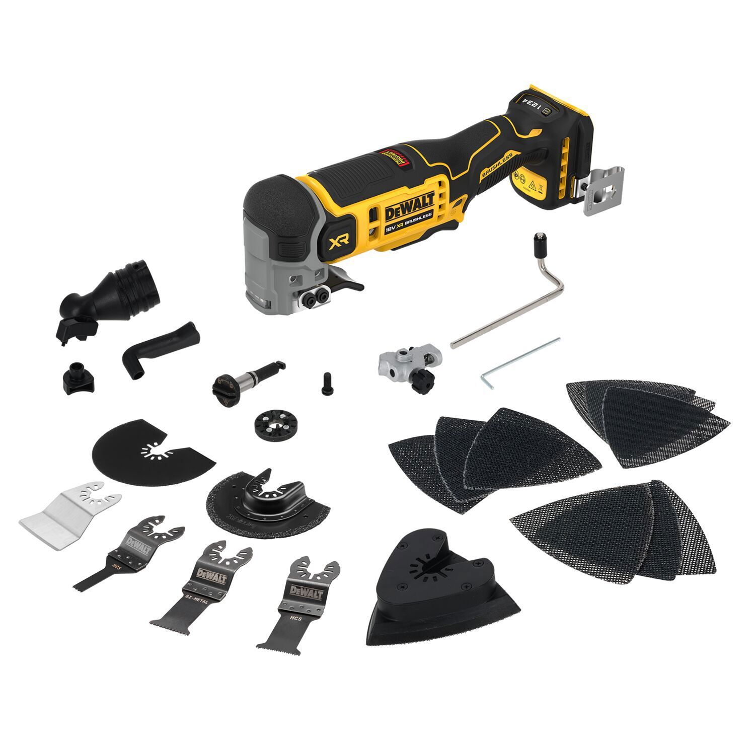 MULTITOOL OSCILL. DCS359NT-XJ 18V XR ANTI VIBRATION, P&P - Black & Decker